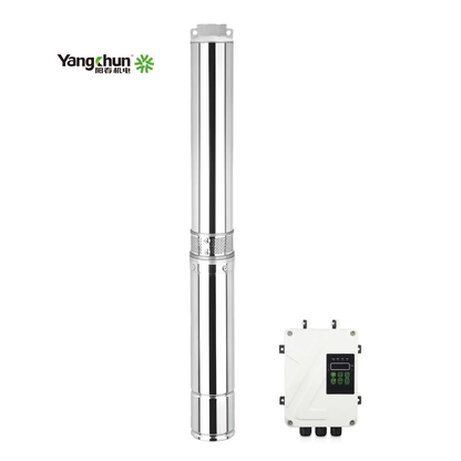Yangchun Electric Motor Solar Water Pump Series - 4TY4-21/5 | 4TY4-30/6 | 4TY4-42/9 | 4TY4-62/11 | 4TY4-92/16 | 4TY4-125/22