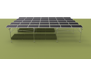 Sistem Pemasangan Grace Solar GS-Smart Farm Sistem Pemasangan Tipe Datar (Aluminium)