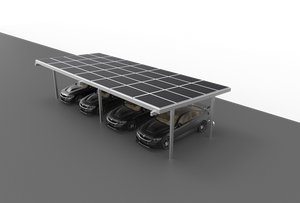 Sistem Pemasangan Carport Grace Solar GS-Solar Tipe II (Aluminium)