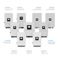 Deye - SUN-3/4/5/6/8/10/12K-SG05LP3-EU-SM2, 3 Phase Hybrid Solar Inverter, 3kW–12kW